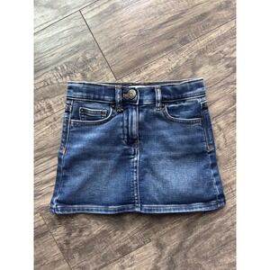Kids Toddler Girl 3T 3 J Crew Crewcuts Denim Jean Mini Skirt